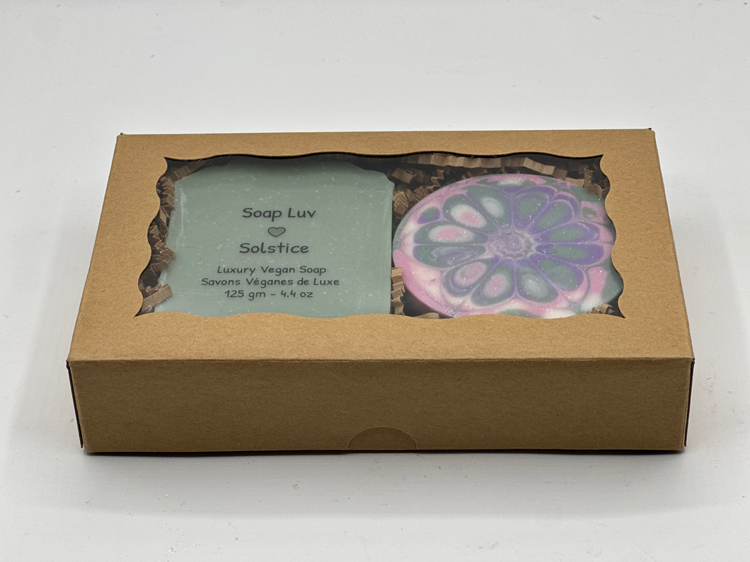 Solstice & Cucumber Melon - Assorted Soap Gift Box