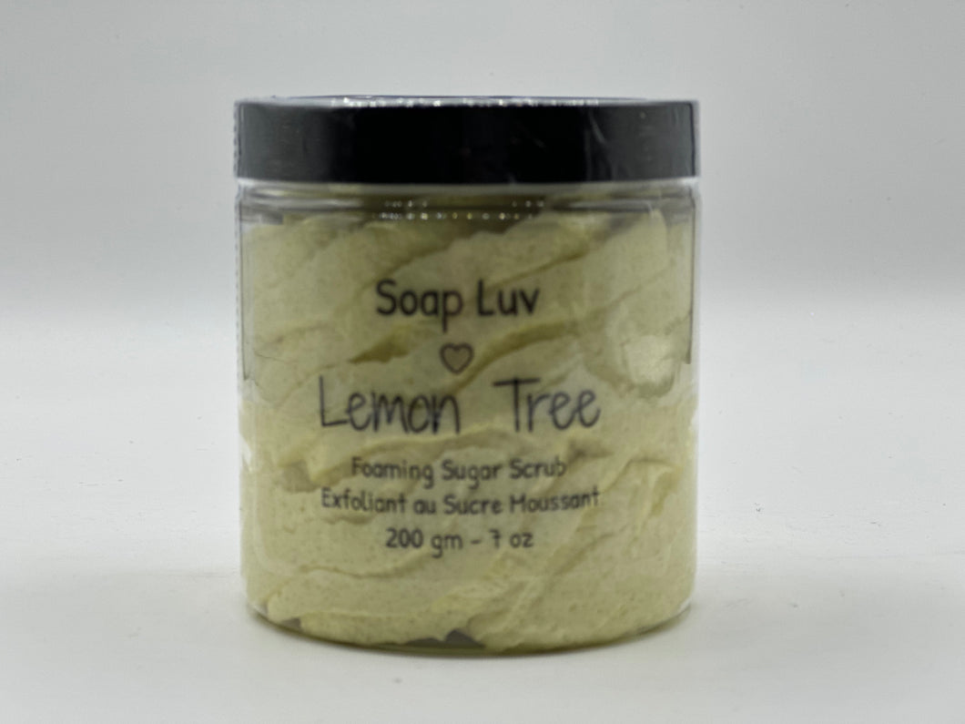 Foaming Sugar Scrub - Lemon Tree 200 g
