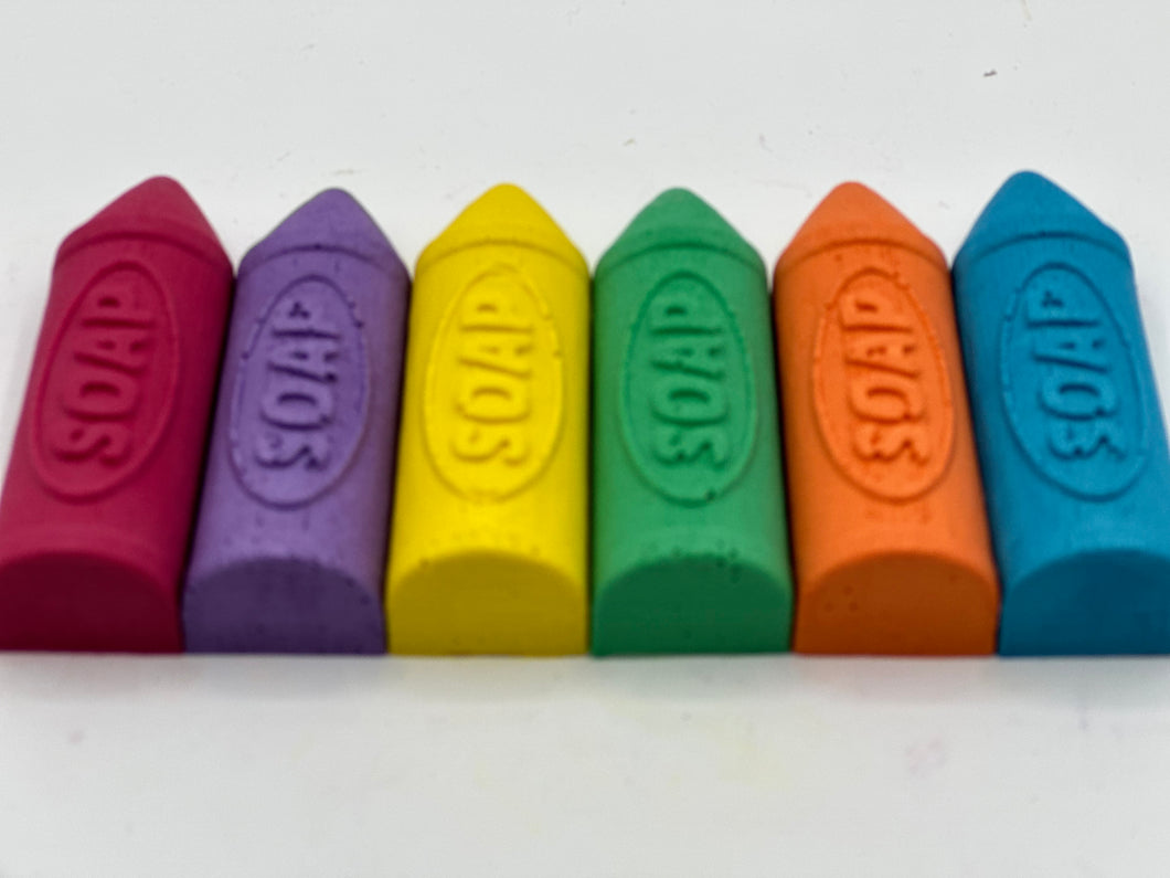 Bath Art 3+ - Soap Crayons / Package of 6 - 200 g - 4.4 oz
